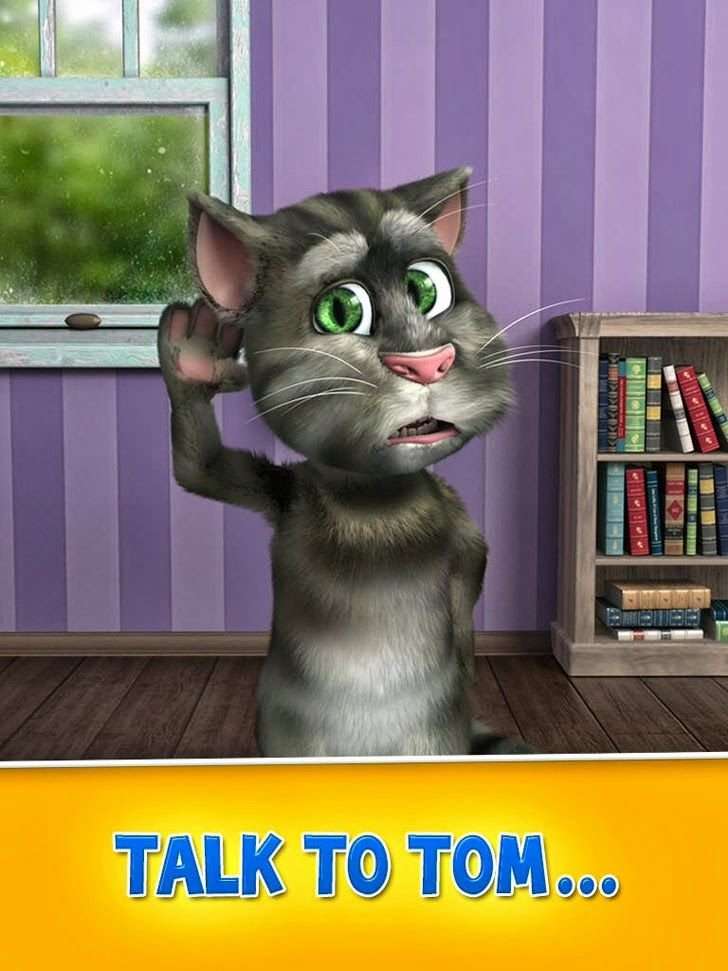 Kids Talking Tom Tablet - Answer questions, Repeat after you, Sing Songs, Tell Stories etc.