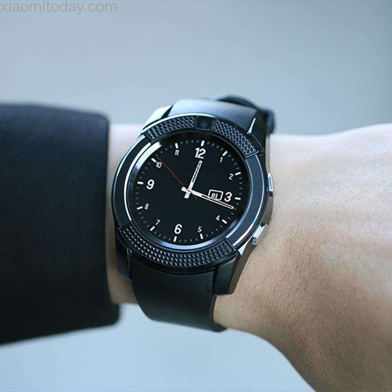 V8 Sporty Smart Watch Phone, SIM CARD, Bluetooth, Camera, Sleep Monitor, SD Card, Pedometer etc.