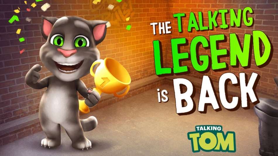 Kids Talking Tom Tablet - Answer questions, Repeat after you, Sing Songs, Tell Stories etc.