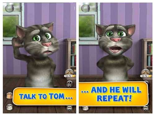 Kids Talking Tom Tablet - Answer questions, Repeat after you, Sing Songs, Tell Stories etc.