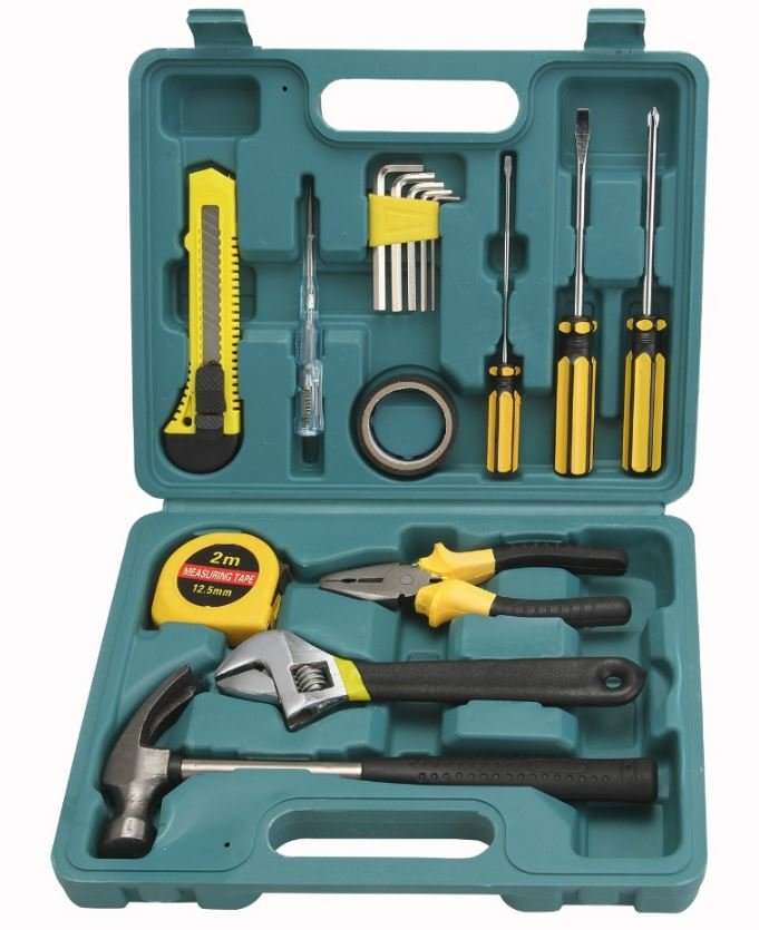 16 Piece Combination Tool Set - Quality Tools All Compact in a Case