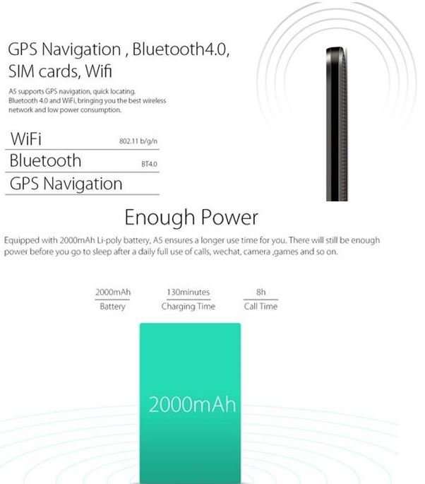 M8 QUAD CORE, ANDROID 6.0, 8GB WCDMA 3G Smartphone - Dual Sim, 5MP Camera, G Sensor, GPS etc