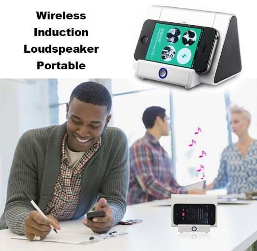 Best Core Multi-Function Wireless Induction Speaker For iPhone & Android - NO WIRES