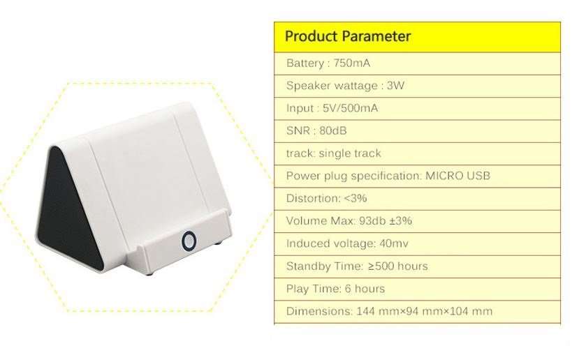 Best Core Multi-Function Wireless Induction Speaker For iPhone & Android - NO WIRES