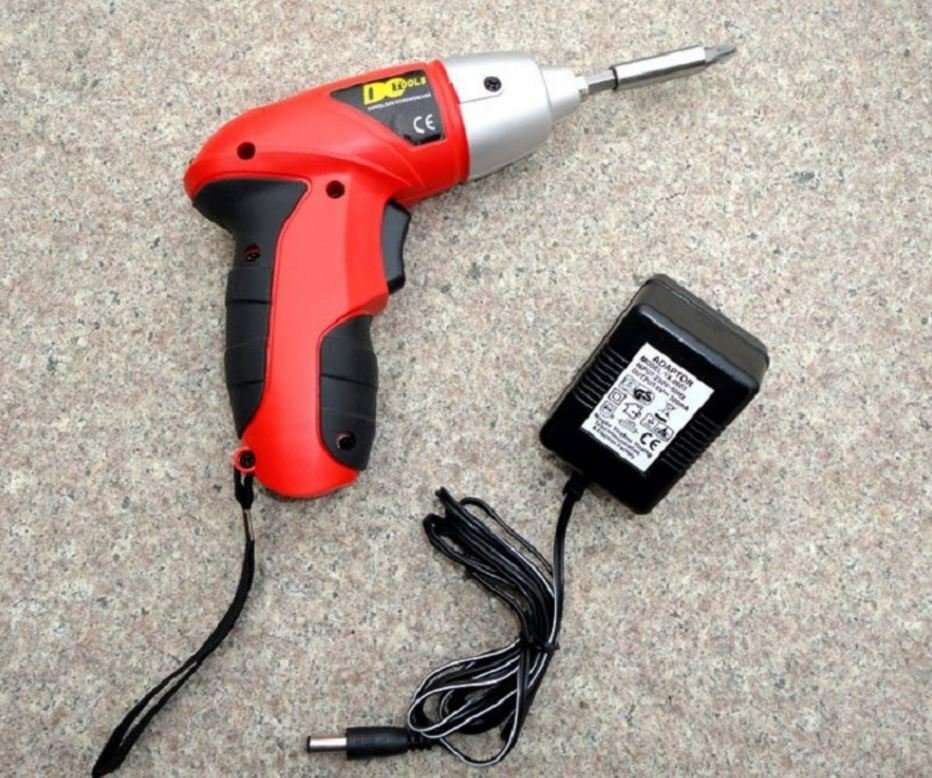 45 Piece Cordless Rechargeable Electric Drill & Screwdriver Set in Carry Case