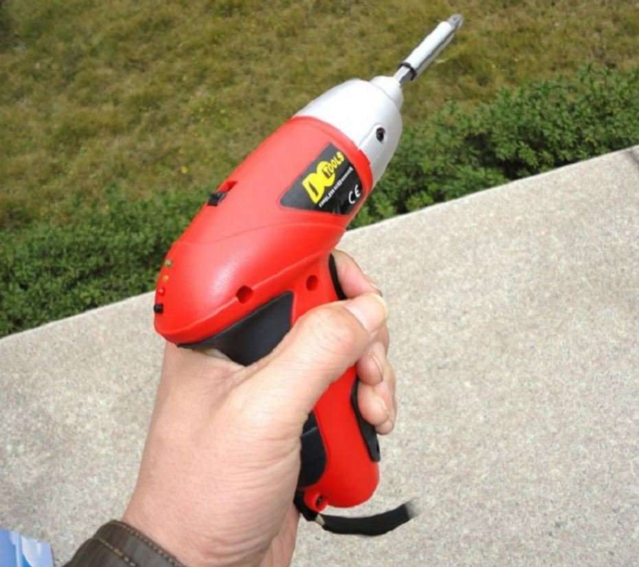 45 Piece Cordless Rechargeable Electric Drill & Screwdriver Set in Carry Case