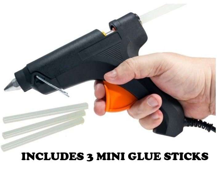 Handy 20W Electric Heating Glue Gun - Repair Almost Anything, Professional Arts & Crafts