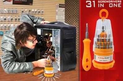 COMBO DEAL - 40 Piece Combination Socket Wrench Set PLUS 31 Piece Screwdriver Set