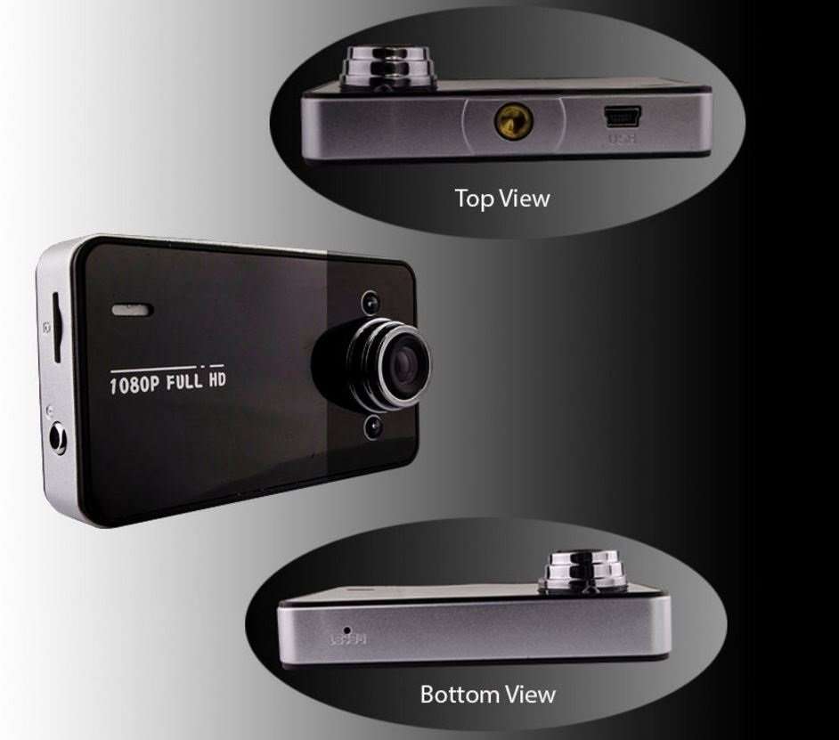 2.4" Full HD DVR Camera & Cam Recorder For Vehichle, Motion Detection. G-Sensor, Night Vision