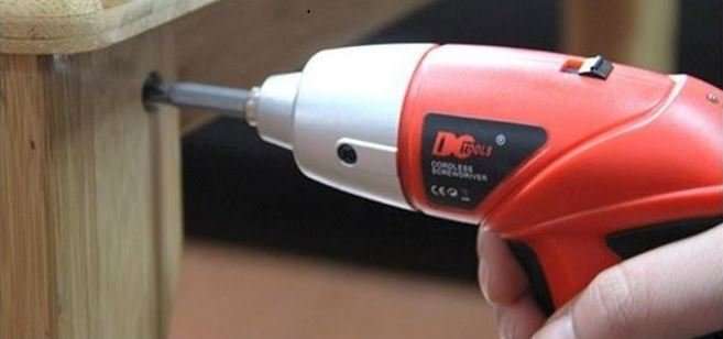 45 Piece Cordless Rechargeable Electric Drill & Screwdriver Set in Carry Case