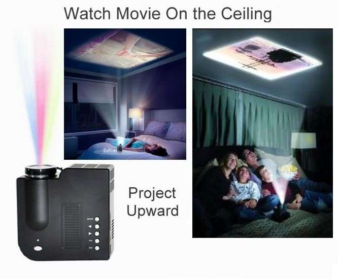 HD LED Multimedia Projector & Home Theater Cinema & Remote - AV, TV, VGA, HDMI, USB, SD, WTC
