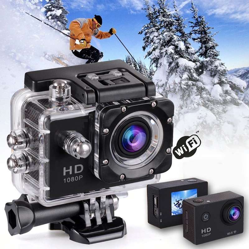 HDMI WIFI Action Sport DVR & Camera - Waterproof, 170 Degree Wide Angle Lens, DVR & More