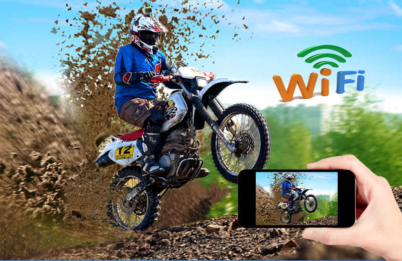 HDMI WIFI Action Sport DVR & Camera - Waterproof, 170 Degree Wide Angle Lens, DVR & More