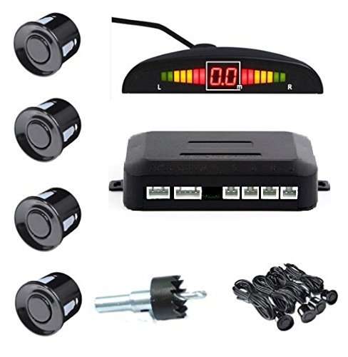 Rear Park Distance Control Kit - Include Control Box, LED Display Indicator & 4 Parking Sensors