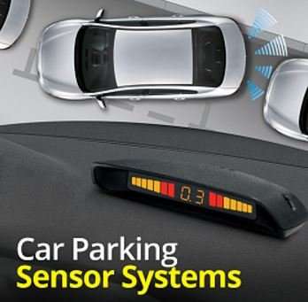Rear Park Distance Control Kit - Include Control Box, LED Display Indicator & 4 Parking Sensors