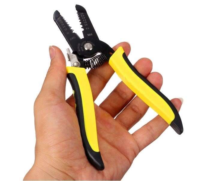 COMBO DEAL - LCD Display Digital Multimeter AC DC Voltage PLUS Wire Stripper Tool