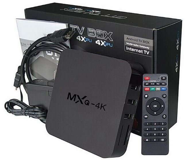 Android 5.1 TV BOX - MXQ-4K, Quad Core, HDMI - Turns Your TV Into a Smart Media Center