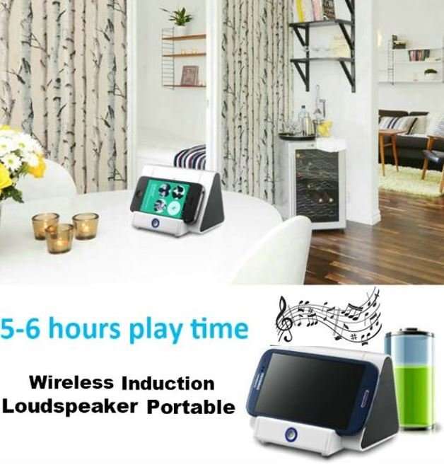 Best Core Multi-Function Wireless Induction Speaker For iPhone & Android - NO WIRES