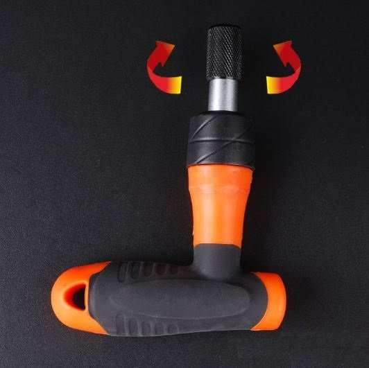 Professional 36 Piece Ratcheting T Handle Precision Screwdriver & Socket Set