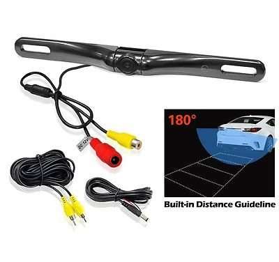 Night Vision Waterproof NTSC Universal Car Rearview Licence Plate CMOS Camera