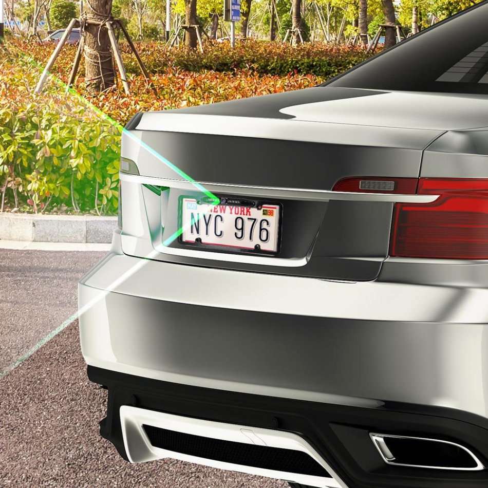 Night Vision Waterproof NTSC Universal Car Rearview Licence Plate CMOS Camera