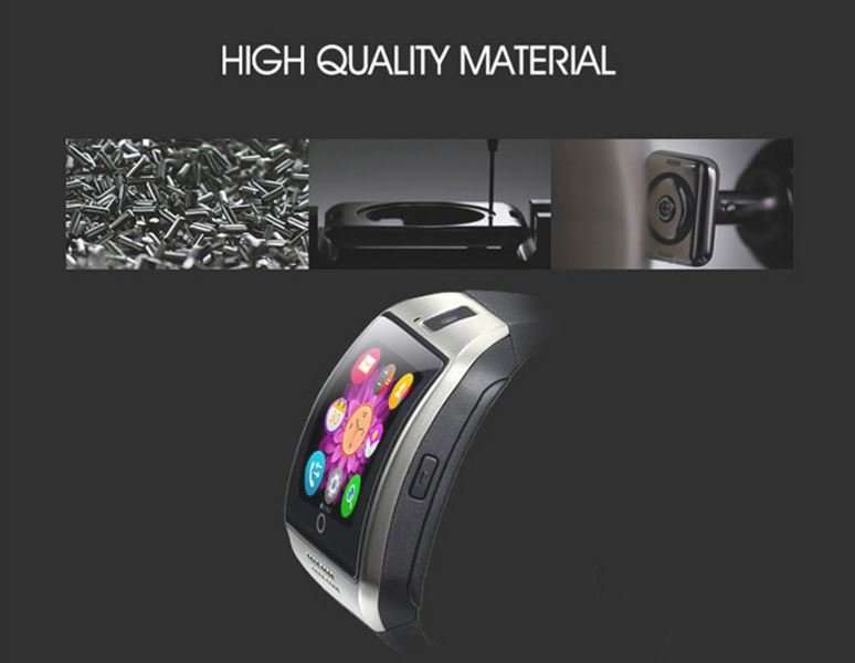 Q18 Smart Watch Phone, SIM CARD, Bluetooth, Camera, Sleep Monitor, SD Card, Pedometer etc.