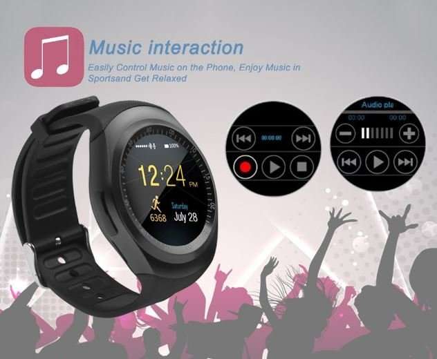 Professional Smart Watch Phone, SIM CARD, Bluetooth, Sleep Monitor, SD Card, Pedometer etc.
