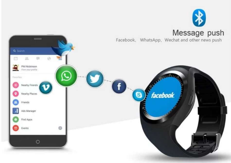 Professional Smart Watch Phone, SIM CARD, Bluetooth, Sleep Monitor, SD Card, Pedometer etc.