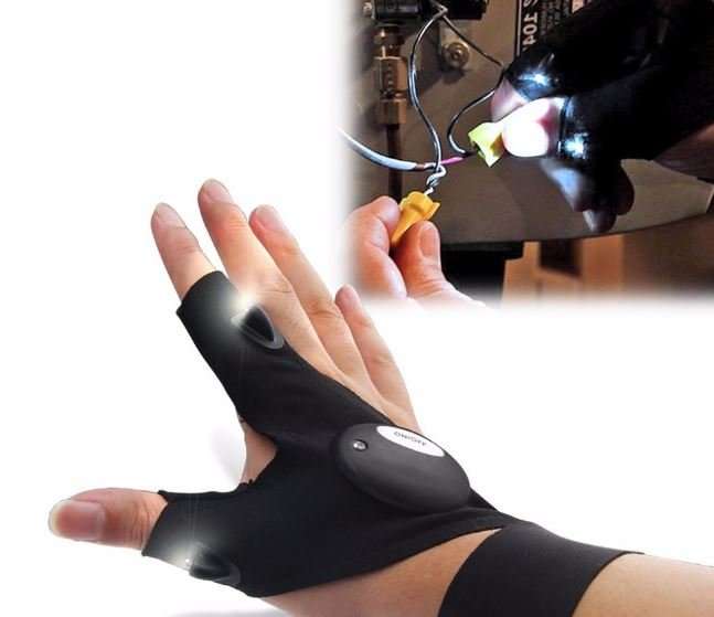 Glovelite - The Flashlight You Can't Drop - Camping, Fishing, Hunting, Boating, Hiking, Emergencies