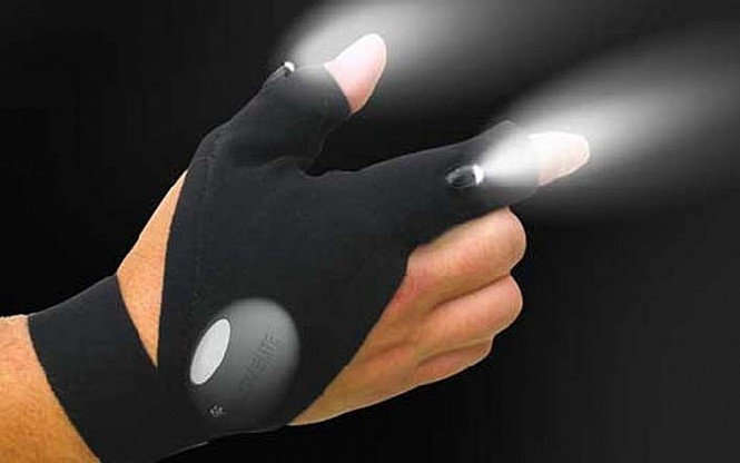 Glovelite - The Flashlight You Can't Drop - Camping, Fishing, Hunting, Boating, Hiking, Emergencies
