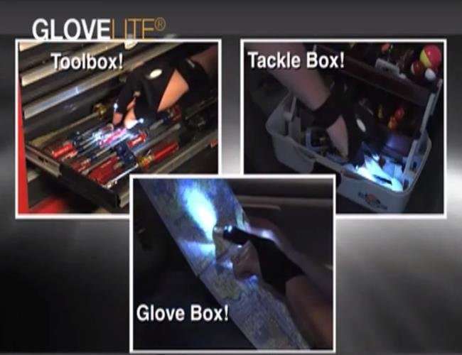 Glovelite - The Flashlight You Can't Drop - Camping, Fishing, Hunting, Boating, Hiking, Emergencies