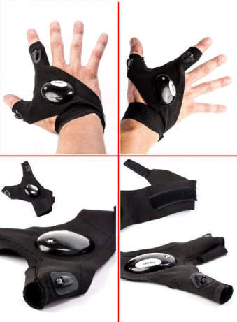 Glovelite - The Flashlight You Can't Drop - Camping, Fishing, Hunting, Boating, Hiking, Emergencies