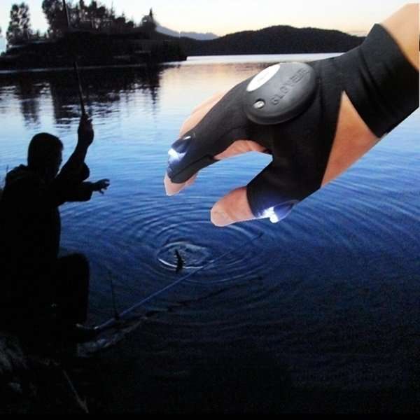 Glovelite - The Flashlight You Can't Drop - Camping, Fishing, Hunting, Boating, Hiking, Emergencies