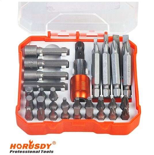 34 Piece Screwdriver Bits & Socket Set - Horusdy Professional & Quality Tools
