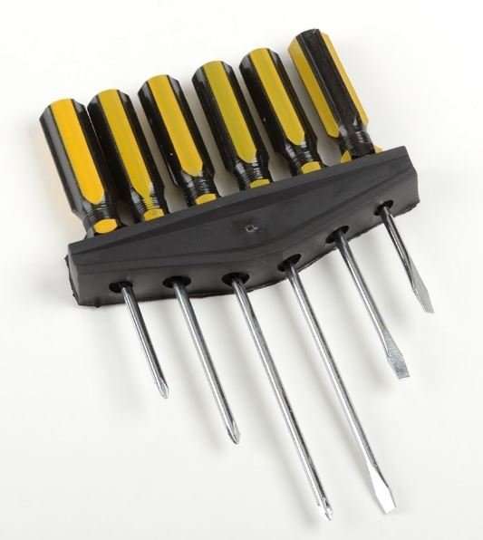 COMBO DEAL - LCD Display Digital Multimeter AC DC Voltage PLUS 6 Piece DIY Screwdriver Set