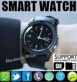 V8 Sporty Smart Watch Phone, SIM CARD, Bluetooth, Camera, Sleep Monitor, SD Card, Pedometer etc.