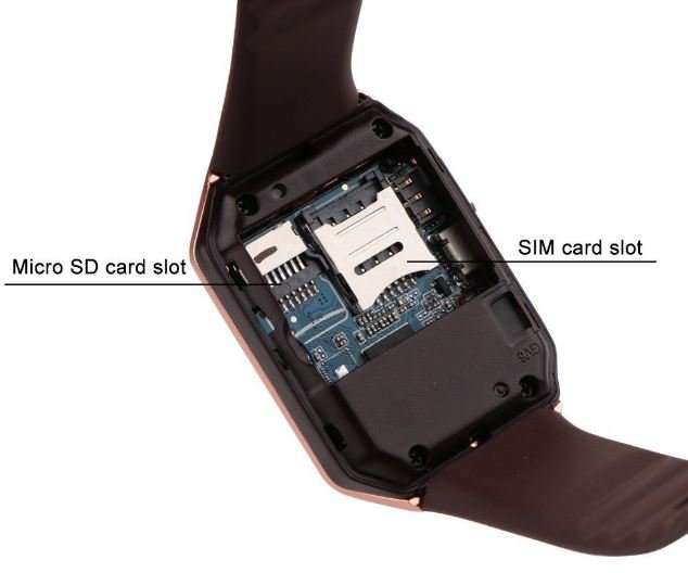 Smart Watch Phone, SIM CARD, Bluetooth, Camera, Sleep Monitor, SD Card, MP3, Pedometer etc.