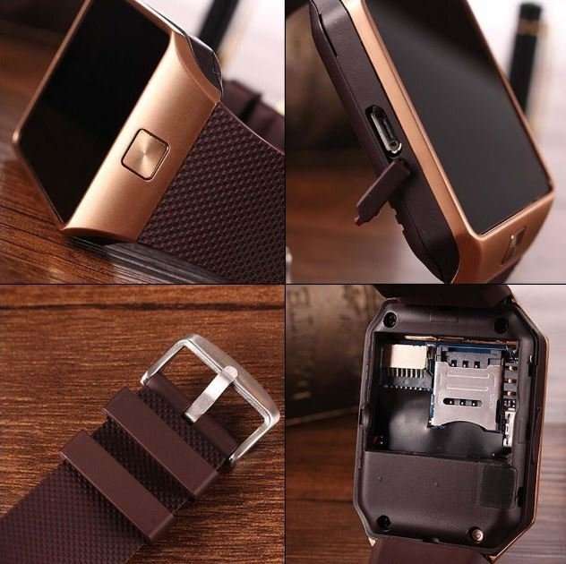 Smart Watch Phone, SIM CARD, Bluetooth, Camera, Sleep Monitor, SD Card, MP3, Pedometer etc.