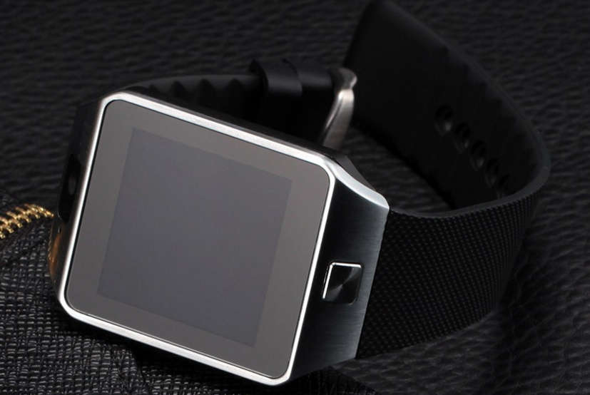 Black Smart Watch Phone -  SIM CARD, Bluetooth, Camera, Sleep Monitor, SD Card, MP3 etc.