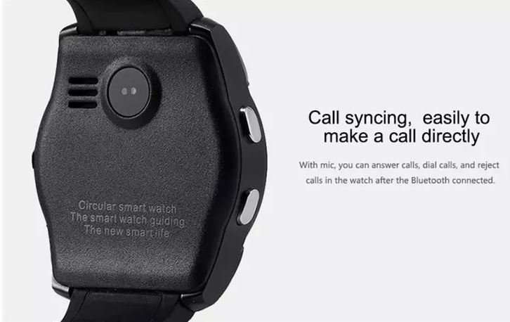 Professional Smart Watch Phone, SIM CARD, Bluetooth, Camera, Sleep Monitor, SD Card, Pedometer etc.