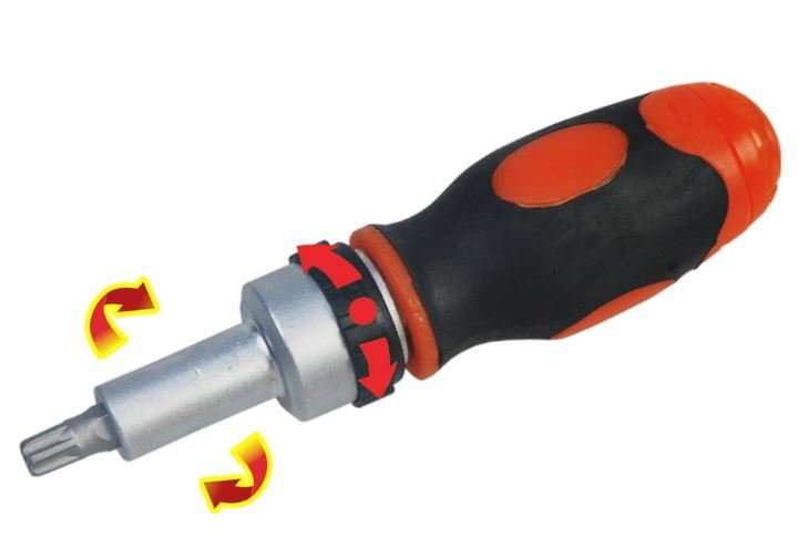 31 Piece Ratchet Screwdriver & Bit Set - Professional 360 Degree Rotating Ratchet Wheel