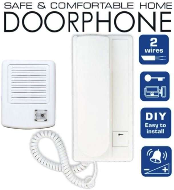 Safe & Comfortable Home Door Phone System - Easy DIY Installation