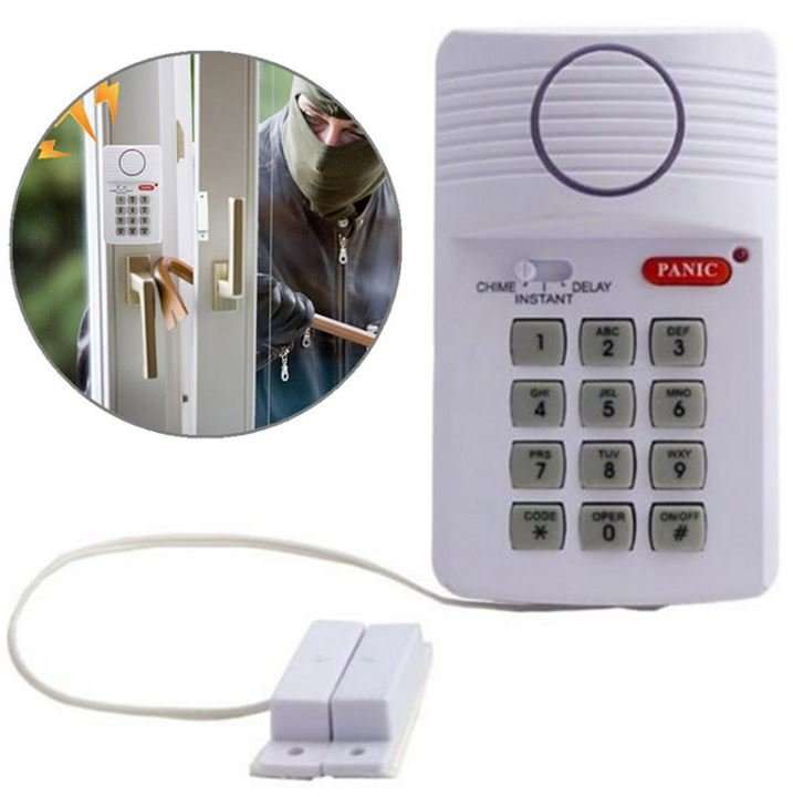 Easy To Install Wireless Panic Button Keypad Alarm System