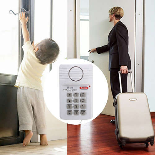 Easy To Install Wireless Panic Button Keypad Alarm System