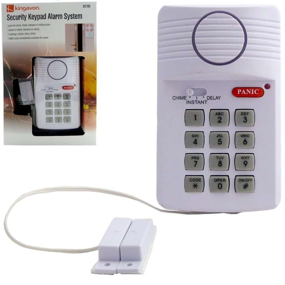 Easy To Install Wireless Panic Button Keypad Alarm System