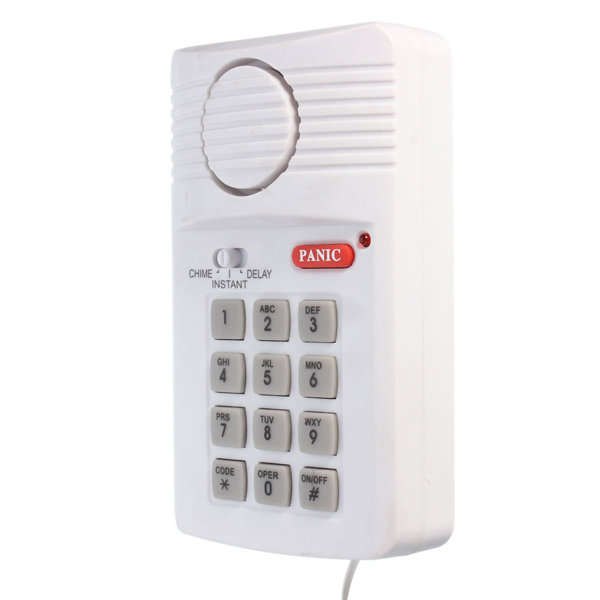 Easy To Install Wireless Panic Button Keypad Alarm System