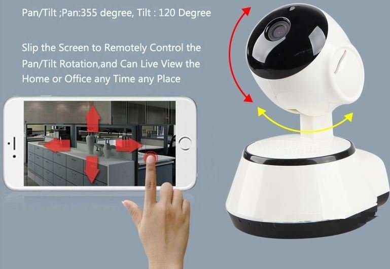 HD WIFI Smart Net Two-Way Intercom Camera With Motion Detection & Alarm, Support SD Card etc.