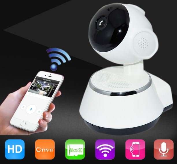 HD WIFI Smart Net Two-Way Intercom Camera With Motion Detection & Alarm, Support SD Card etc.