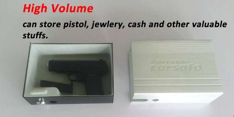 Super Strong Portable Car Safe - Triple Protection, Easy To Install, Create Safety and Feel at Ease