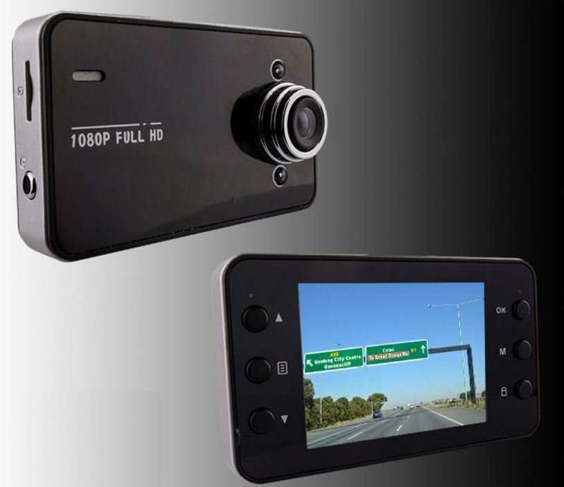 2.4" Full HD DVR Camera & Cam Recorder For Vehichle, Motion Detection. G-Sensor, Night Vision
